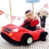 Baby Sofa Car Sear - Red