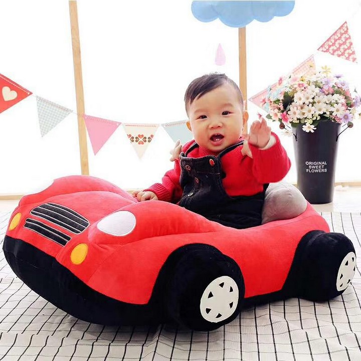 Baby Sofa Car Sear - Red