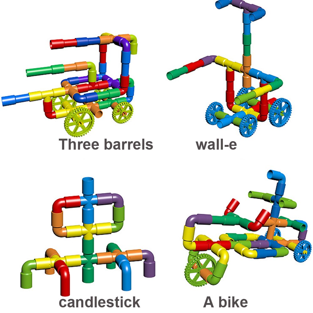 water-pipe-building-blocks-wheels-7 Pipe Building Blocks